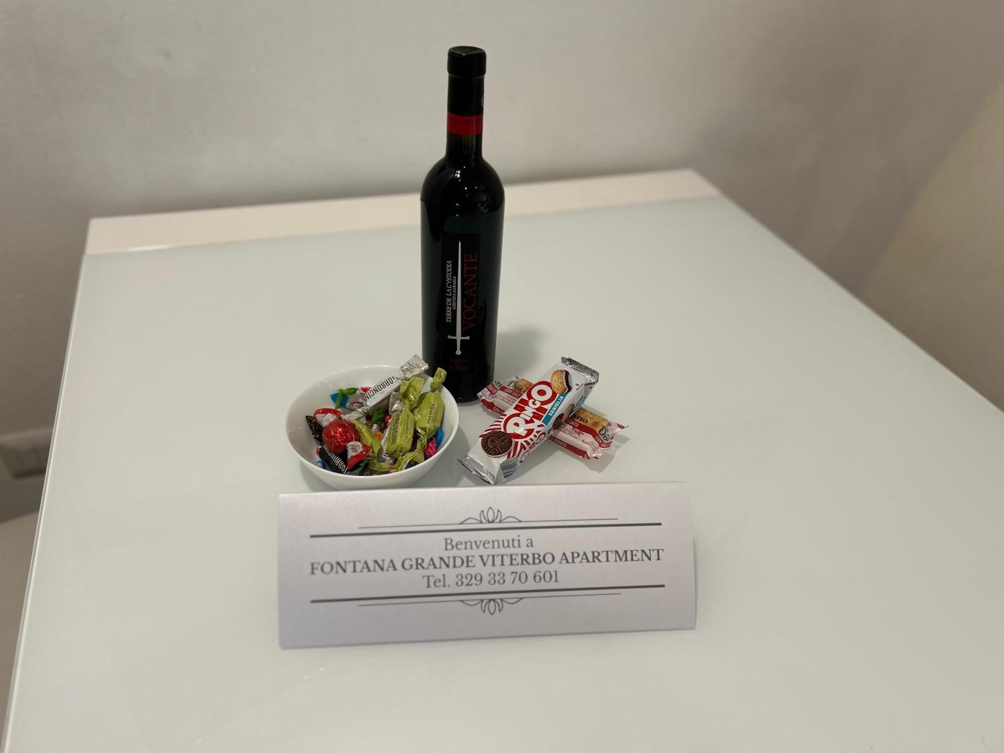 Fontana Grande Apartament Viterbo Kültér fotó